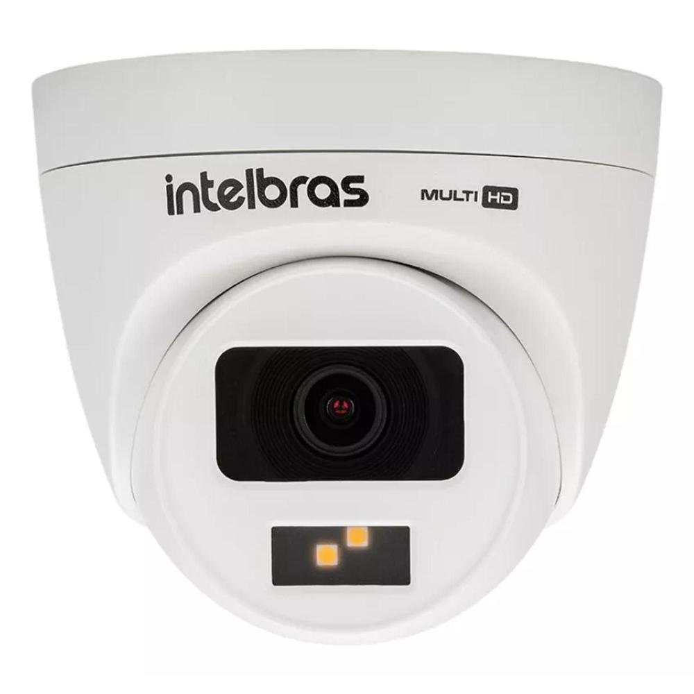 Câmeras De Segurança Intelbras Multi Hd 20m Vhd 1120 D Full Color Imagem Colorida Noite E Dia