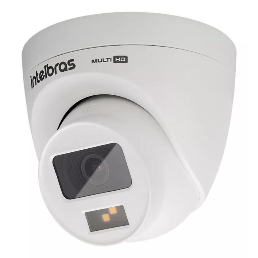 Câmeras De Segurança Intelbras Multi Hd 20m Vhd 1120 D Full Color Imagem Colorida Noite E Dia