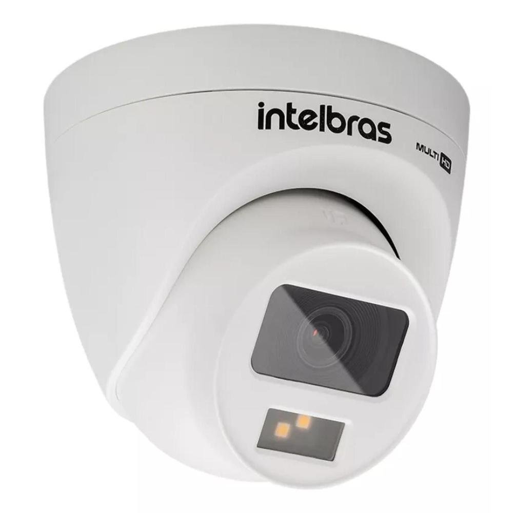 Câmeras De Segurança Intelbras Multi Hd 20m Vhd 1120 D Full Color Imagem Colorida Noite E Dia