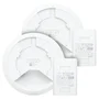 2 Roteadores Wi-fi 6 Access Point 3.0 Gbps + 2 Injetores Poe+ | 2 U6+ Ubiquiti Com 2 Fontes 48v 30w