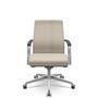 Cadeira Suprema Diretor Excêntrico Bege