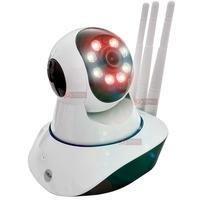 Câmera De Segurança 3 Antenas Wifi 4ª Geração 1080p Full Hd 2mp 360° Graus Ip Yoosee Grava Cartão Sd E Nuvem P2p Audio