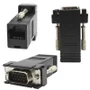 Adaptador Extensor Vga M X Rj45 Para Cabo De Rede