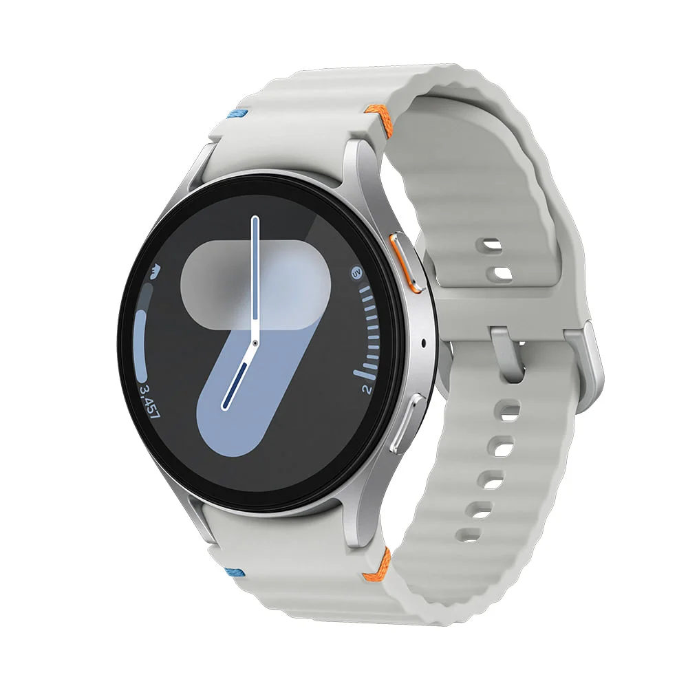 Samsung Galaxy Watch7 Smartwatch 44mm Lte, Galaxy Ai, Tela Em Cristal De Safira Prata Samsung Galaxy Watch7 Smartwatch 44mm Lte, Galaxy Ai, Tela Em Cristal De Safira Prata
