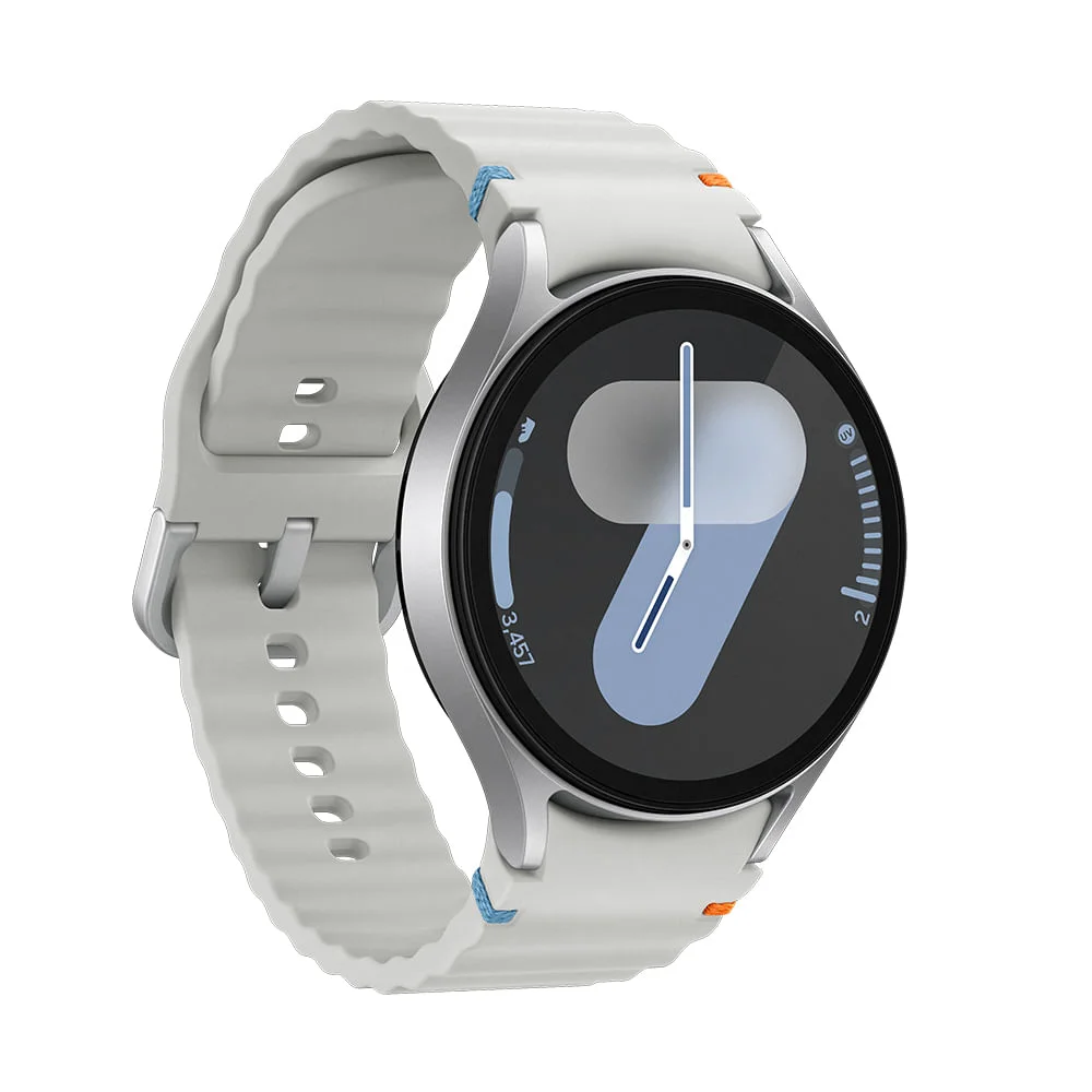 Samsung Galaxy Watch7 Smartwatch 44mm Lte, Galaxy Ai, Tela Em Cristal De Safira Prata Samsung Galaxy Watch7 Smartwatch 44mm Lte, Galaxy Ai, Tela Em Cristal De Safira Prata