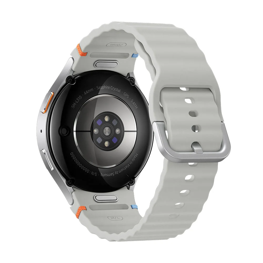 Samsung Galaxy Watch7 Smartwatch 44mm Lte, Galaxy Ai, Tela Em Cristal De Safira Prata Samsung Galaxy Watch7 Smartwatch 44mm Lte, Galaxy Ai, Tela Em Cristal De Safira Prata