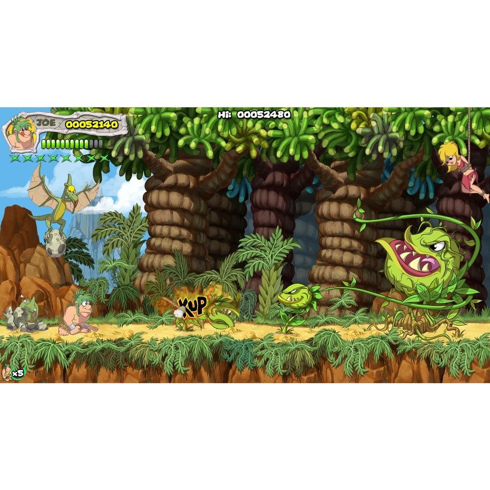 Jogo New Joe & Mac Caveman Ninja T-rex Edition Ps5 Americano Jogo New Joe & Mac Caveman Ninja T-rex Edition Ps5 Americano