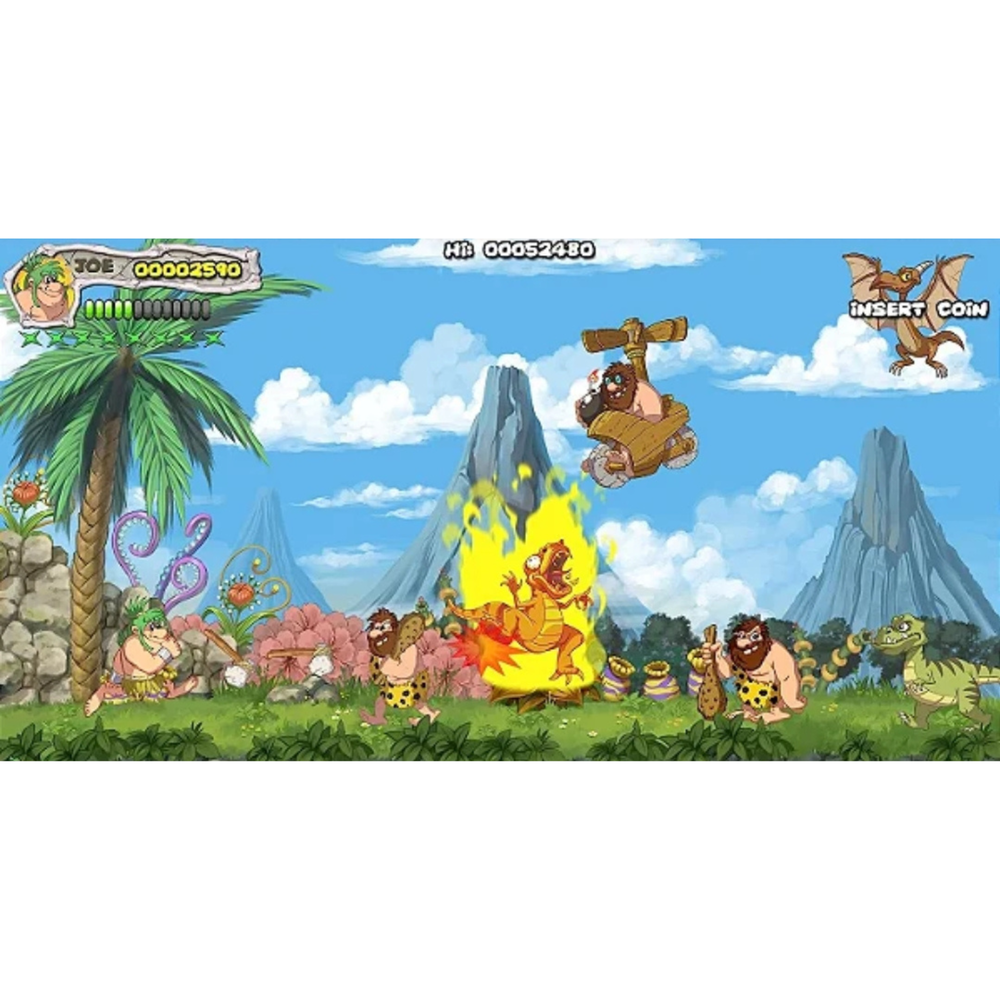 Jogo New Joe & Mac Caveman Ninja T-rex Edition Ps5 Americano Jogo New Joe & Mac Caveman Ninja T-rex Edition Ps5 Americano