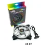 Cooler Fan Dupla Face 120mm C/18 LEDs RGB C/botão Muda Cor