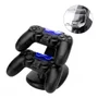 Carregador Para Controle De Ps4, Estação De Carregamento Duplo