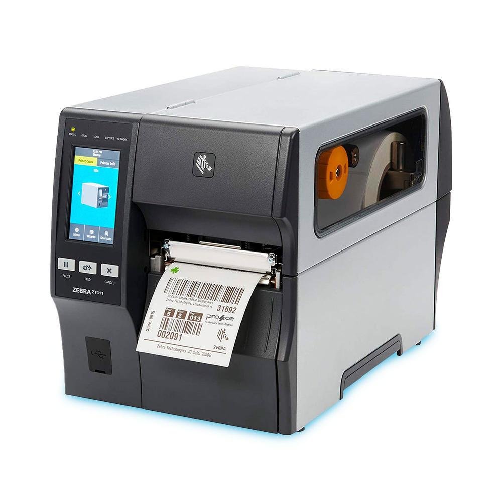 Impressora De Etiquetas Zebra Zt411 203dpi Usb/ethernet/bluetooth
