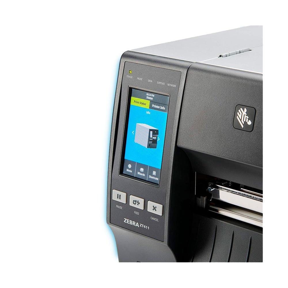 Impressora De Etiquetas Zebra Zt411 203dpi Usb/ethernet/bluetooth
