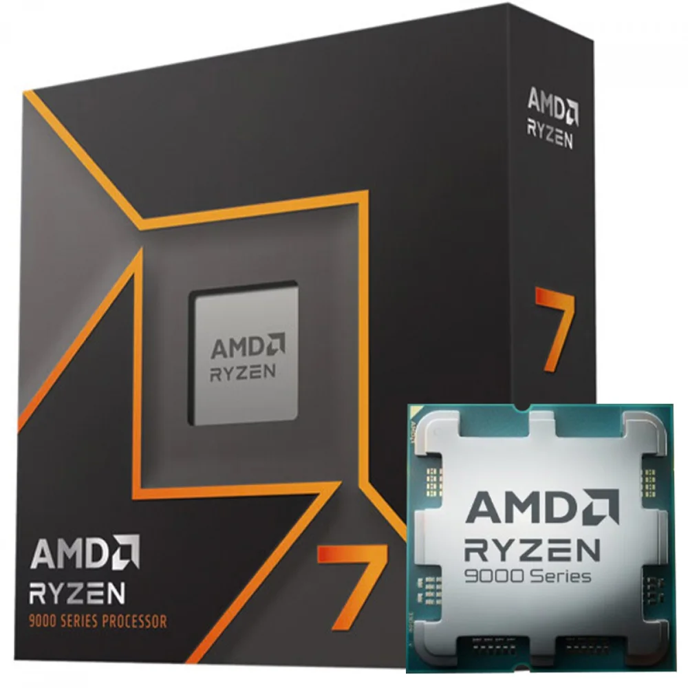 AMD Ryzen 7 9700X CPU 本体・未使用 Processador AMD Ryzen 7 9700X 38GHz 8 Core KaBuM