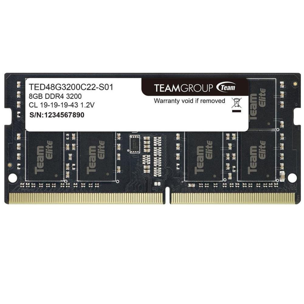 TEAMGROUP ノートPC用メモリ DDR4 3200MHz 8GB KaBuM Aperte o K e evolua em Tecnologia e Games
