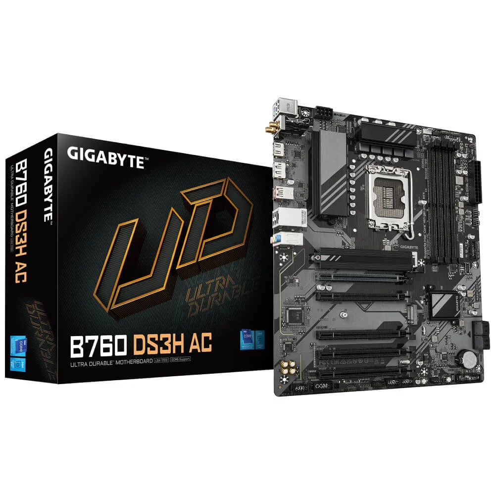 Placa Me Gigabyte B760 DS3H AC WiFi DDR5 LGA 1700