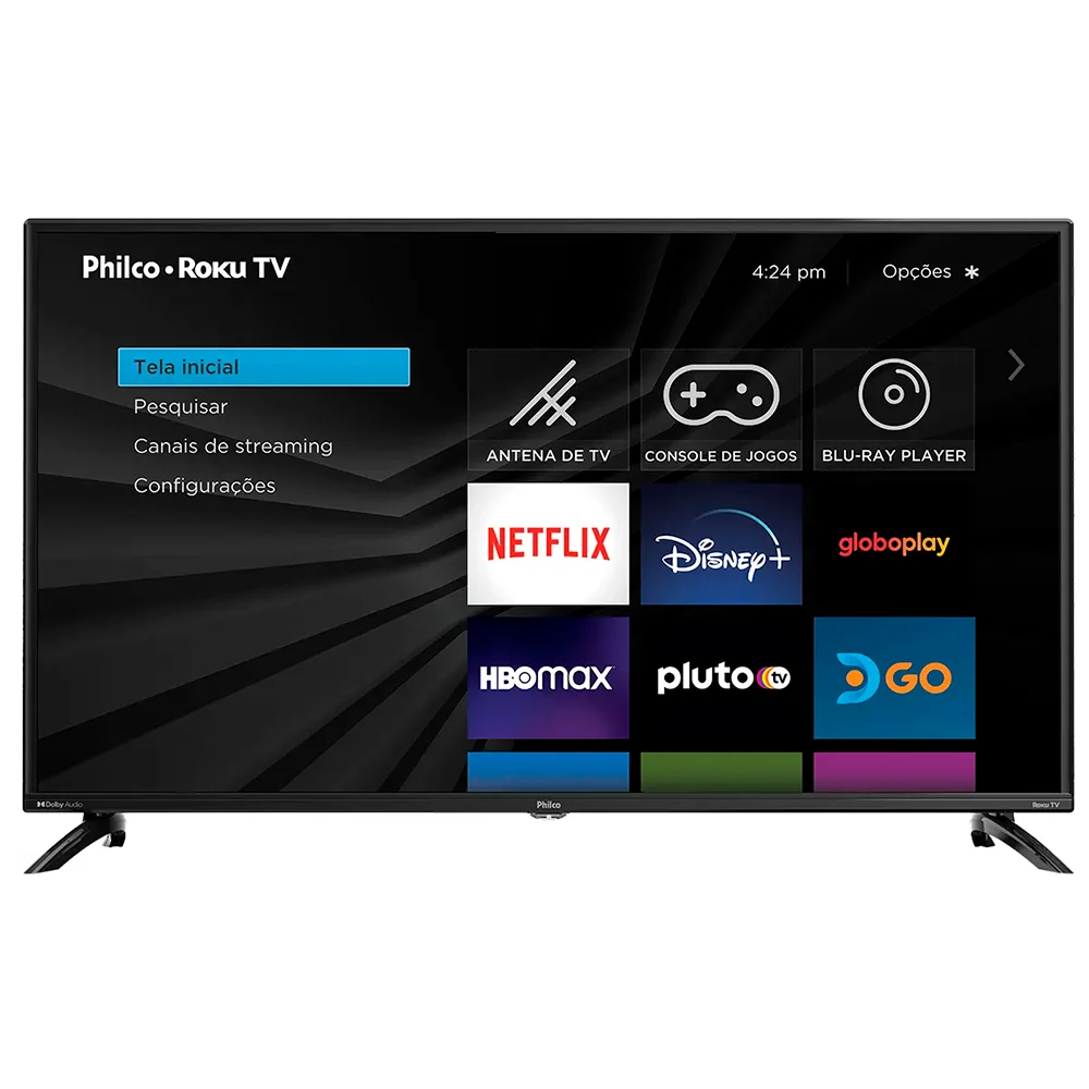 Smart Tv 42/ Philco Ptv42g6fr2cpf Roku Tv LED Dolby Áudio Smart Tv 42/ Philco Ptv42g6fr2cpf Roku Tv LED Dolby Áudio