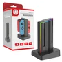 Carregador LED Para Nintendo Switch Joy-con 4 Controles Estação Base