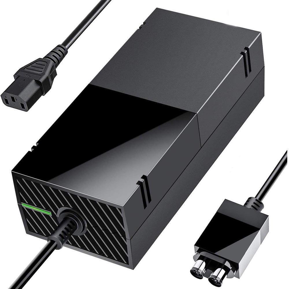 Fonte Para XBOX One 2 Pinos + Cabo De Força Bivolt 110v/220v Fonte Para XBOX One 2 Pinos + Cabo De Força Bivolt 110v/220v