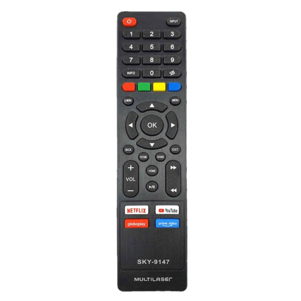 Controle Remoto Tv Multi Smart -9147 -7267