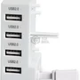 Hub Usb 4 Portas Para XBOX One S Slim Carregador Adaptador Branco