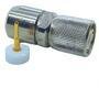 Conector Iec M Reto 0,6x3,7 Solda - 10pçs