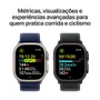 Apple Watch Ultra 2 Gps + Cellular • Caixa Natural De Titânio De 49 Mm • Pulseira Loop Trail Azul – M/g