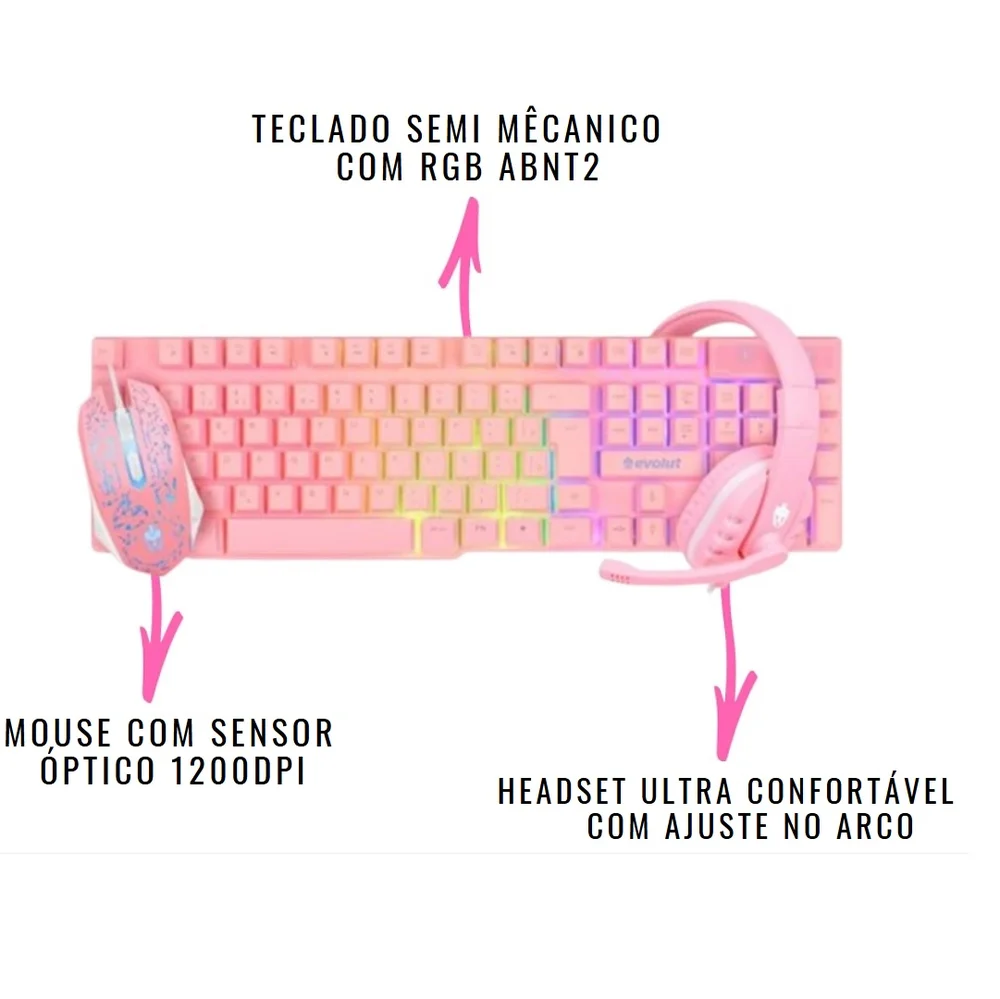 PC Gamer Rosa Pink Feminino Intel I5 3470 Geforce Gt 730 4gb Memoria 16gb SSD 240GB Monitor