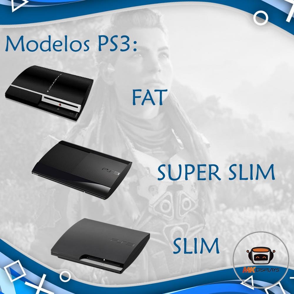 Suporte Parede Console Playstation 3 Fat - Ps3 Fat - Material Acrílico Preto Suporte Parede Console Playstation 3 Fat - Ps3 Fat - Material Acrílico Preto