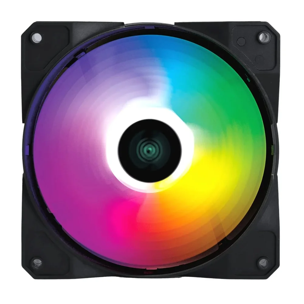Fan/cooler Gamer Para Gabinete V.ring 5.0 Full Blade 120mm - LED Fixo 5 Cores - Vringfbfx5 Fan/cooler Gamer Para Gabinete V.ring 5.0 Full Blade 120mm - LED Fixo 5 Cores - Vringfbfx5