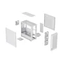 Gabinete Gamer Gamemax Defender Mini Tower Usb Lateral Vidro Branco