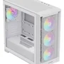 Gabinete Gamer Gamemax Defender Mini Tower Usb Lateral Vidro Branco