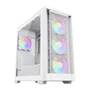 Gabinete Gamer Gamemax Quest Mid Tower Usb Lateral Vidro Branco