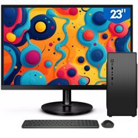 Computador Completo 2Eletro Fast Intel Core i7, 16GB RAM, SSD 512GB, Monitor 23" Full HD