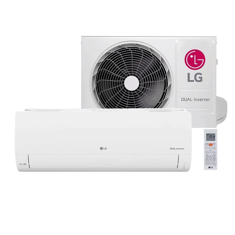 Ar Condicionado LG Inverter Compact + AI 18.000 BTUS, 20V, Frio Ar Condicionado LG Inverter Compact + AI 18.000 BTUS, 20V, Frio