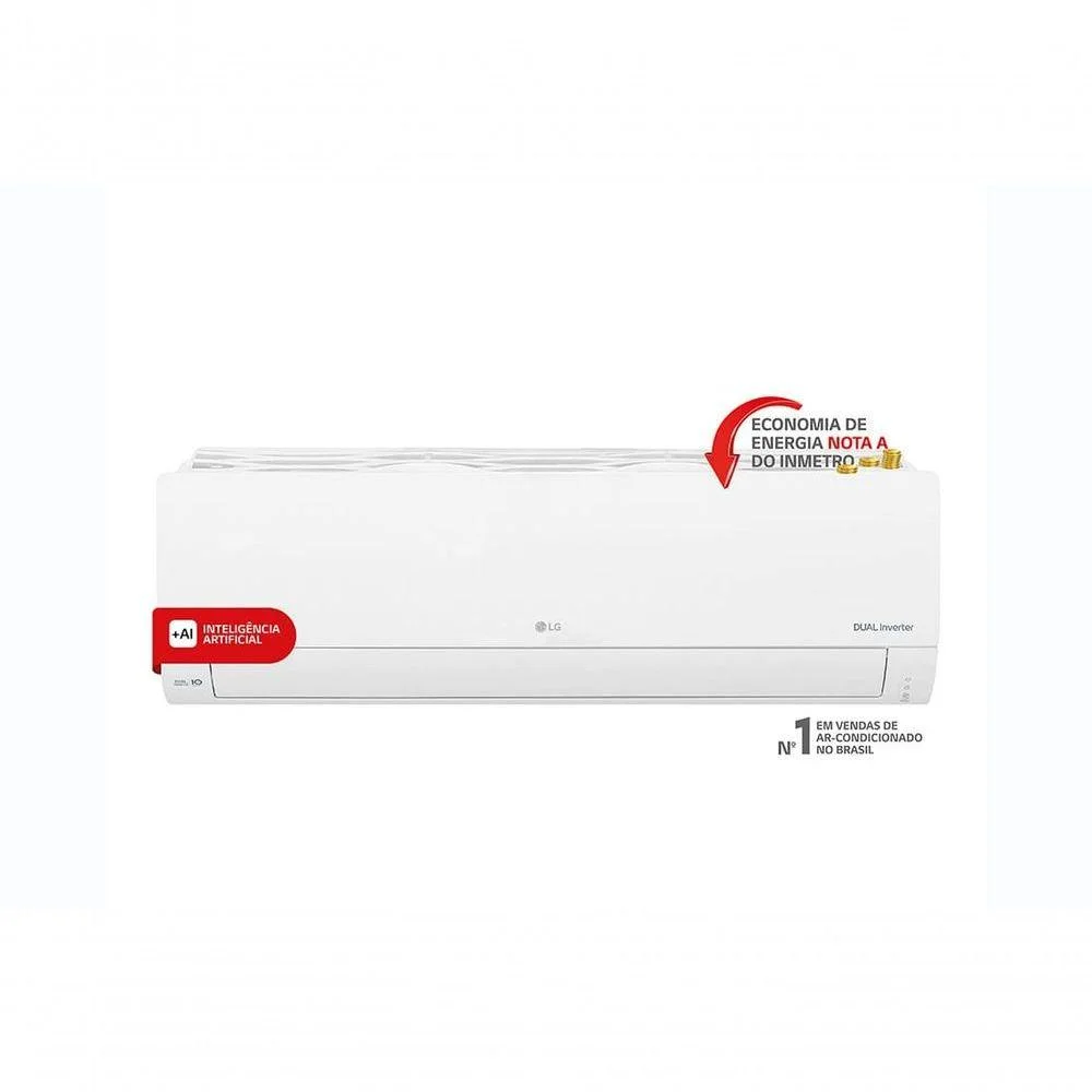 Ar Condicionado LG Inverter Compact + AI 18.000 BTUS, 20V, Frio Ar Condicionado LG Inverter Compact + AI 18.000 BTUS, 20V, Frio