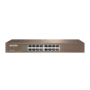 Switch 16 Portas Fast Ethernet 10/100 Modelo Tef1016d Tenda