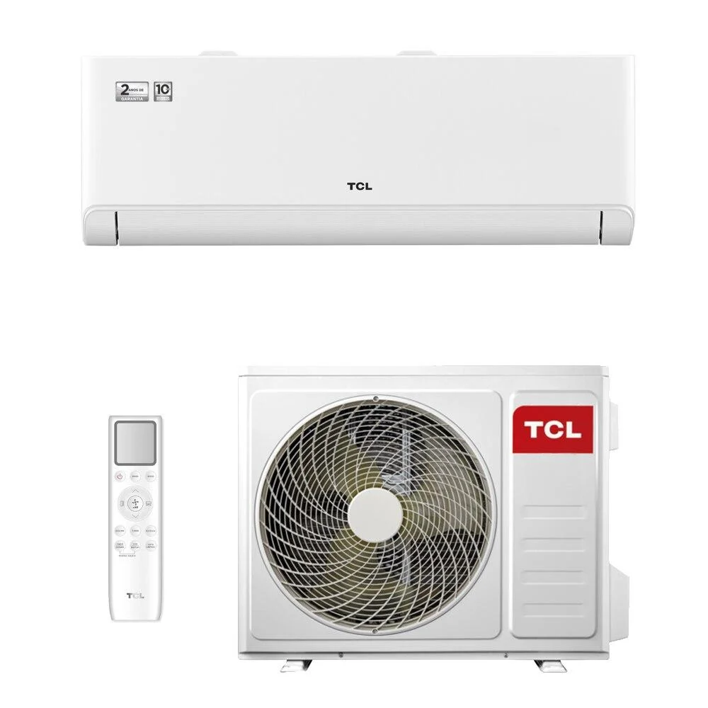 Ar-condicionado Split Inverter 18000 Btus Tcl T-pro 2.0 High Wall Quente E Frio Tac-18chtg2-inv 220v