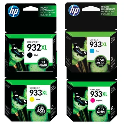 Cartucho HP 932xl 933xl cn053al original kit 4 cores