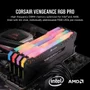 Memória De Computador Desktop Corsair Vengeance RGB Pro Ddr4 32gb (2x16gb) 3200mhz Cl16-20-20-38 1.35v Intel Amd - Preto