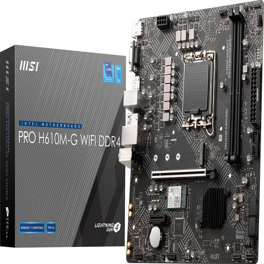 i3 12100f msi PRO H610M-G DDR4 セット KaBuM Aperte o K e evolua em Tecnologia e Games