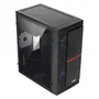 Gabinete Gamer Vinik Plate Lateral Acrílico C/ 2 Fans - Ggpacbk