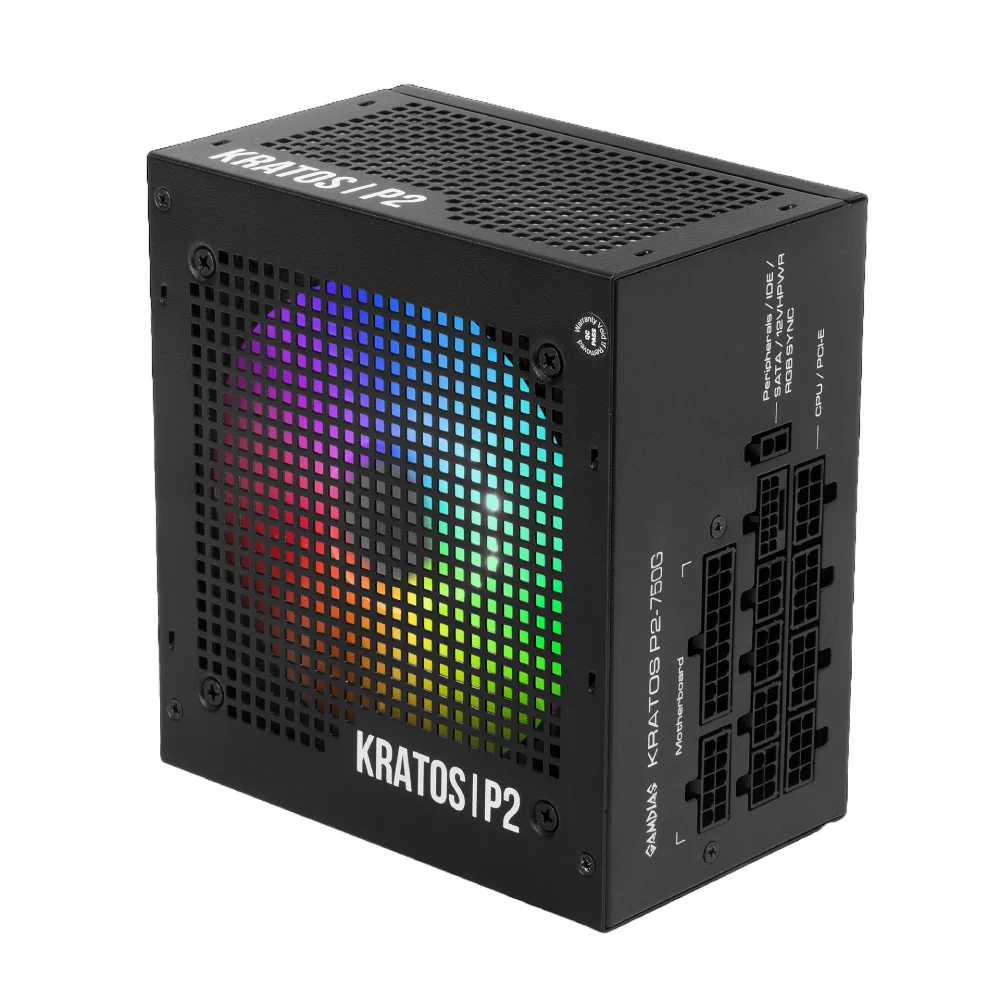 Fonte Gamdias Kratos P2-750g RGB 750w Pfc Ativo 80 Plus Gold P2-750 (l.a.). Fonte Gamdias Kratos P2-750g RGB 750w Pfc Ativo 80 Plus Gold P2-750 (l.a.).