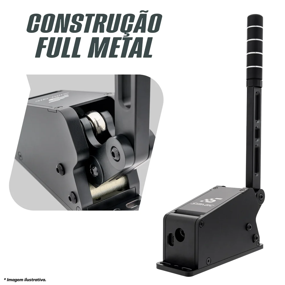 Freio De Mão Tb-1 Simagic Simuladores Extreme Simracing Freio De Mão Tb-1 Simagic Simuladores Extreme Simracing