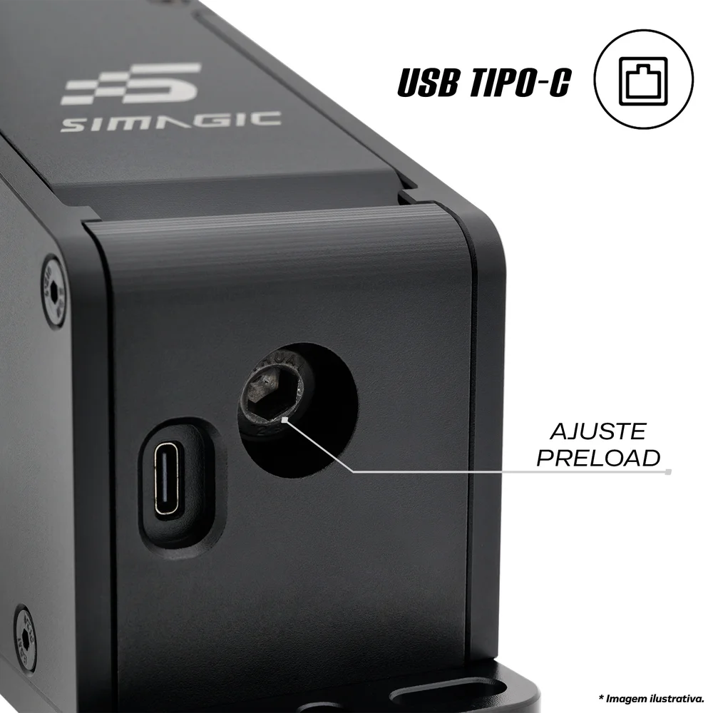 Freio De Mão Tb-1 Simagic Simuladores Extreme Simracing Freio De Mão Tb-1 Simagic Simuladores Extreme Simracing