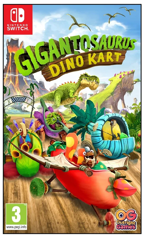 Gigantosaurus: Dino Kart (físico, Europeu) - Switch.