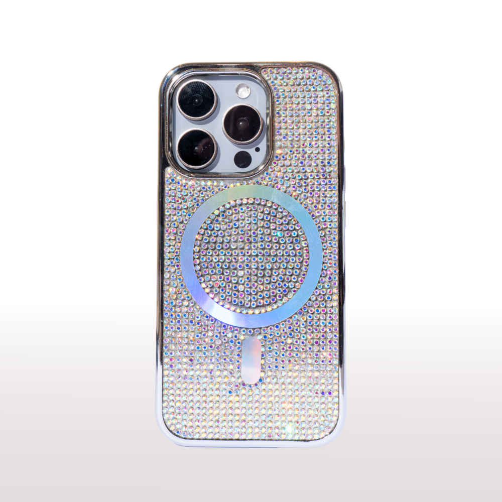 Capa MagSafe iPhone 15 Pro Prata