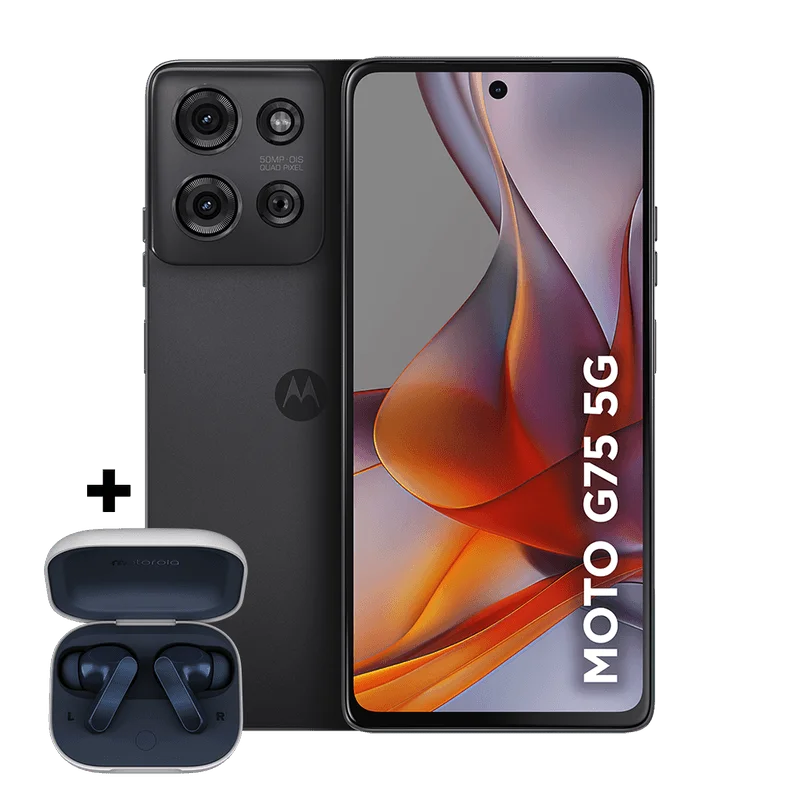 Smartphone Motorola Moto G75 5g 256gb - Preto, 16gb Ram Boost, Câmera 50mp, Tela 6,8" Edição Especial Acompanha Fone Moto Buds. Smartphone Motorola Moto G75 5g 256gb - Preto, 16gb Ram Boost, Câmera 50mp, Tela 6,8" Edição Especial Acompanha Fone Moto Buds.