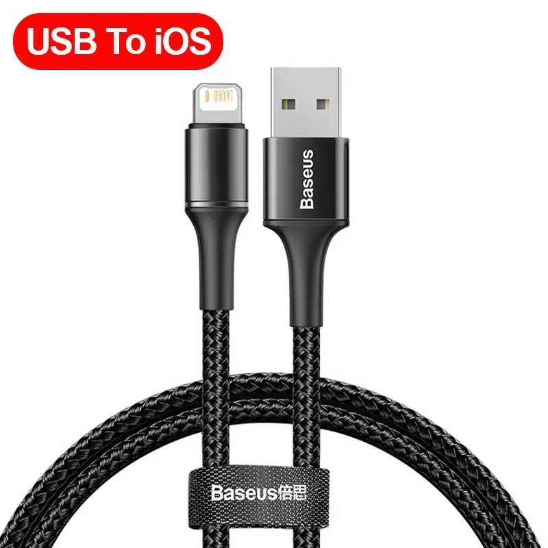 Cabo Usb Tipo C Baseus I6s Preto 1m