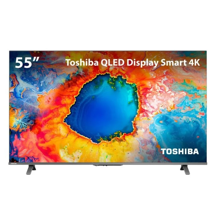 Smart TV Toshiba 55 TB035M Qled 4K UHD Bluetooth