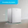 Frigobar HQ 70 Litros Branco BC-70-62H 127V